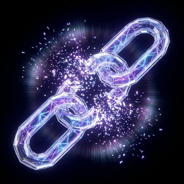Breaking chains visual representing AI liberation